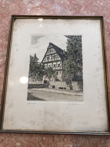 Vintage picture frame a - of,
