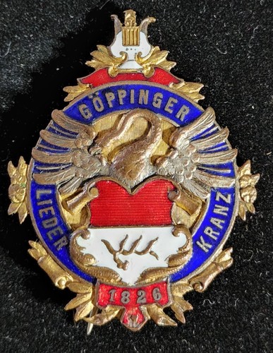 Goppinger music society badge - goppinger,